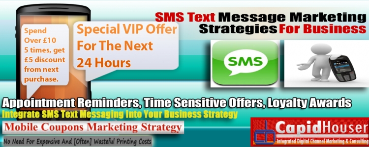 sms text message marketing strategies for business