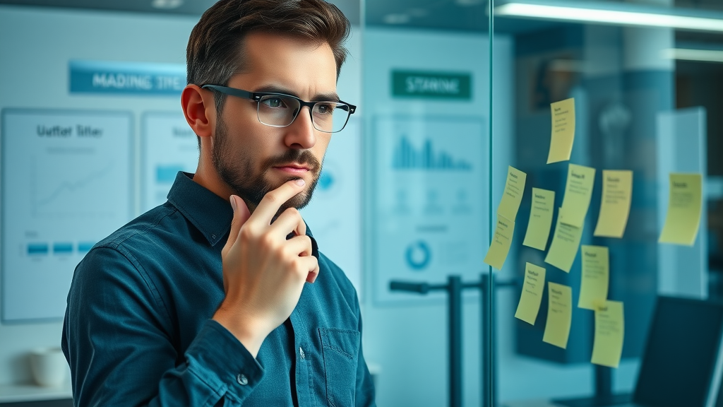 programmatic marketing strategy planning with digital ad charts and planning board