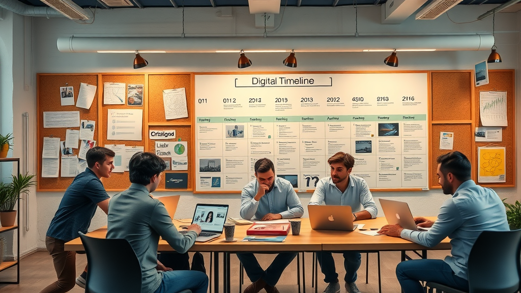 Step-by-step workflow for content from brainstorming to digital deployment - content creation agency process