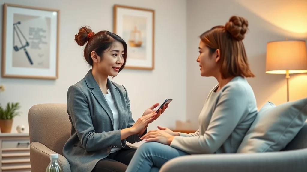 Empathetic AI virtual receptionist speaking with a distressed client in London – privacy and sensitivity in divorce law client communications.