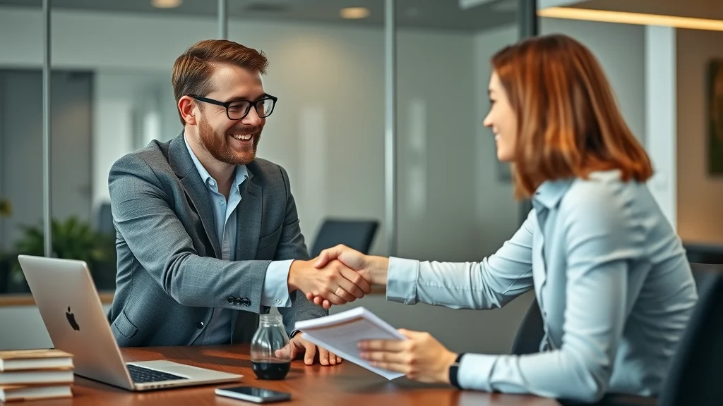 Business consultant meets with client to define ideal target audience for paid website traffic campaigns with Capid Houser