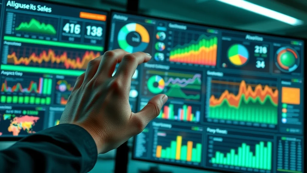 Hands operating advanced AI SEO tools dashboard for optimized search engine strategies
